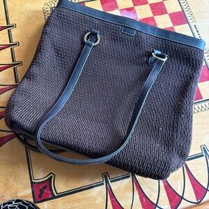 The Sak Brown Leather Shoulder bag